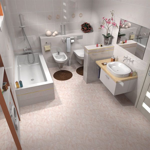 Плитка Cersanit Aura Беж 330x330 мм