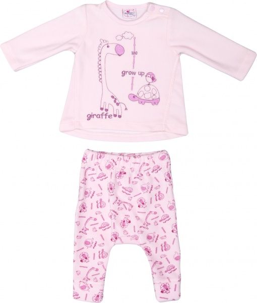Комплект Фламінго Жираф р.62 рожевий 082-513-2 