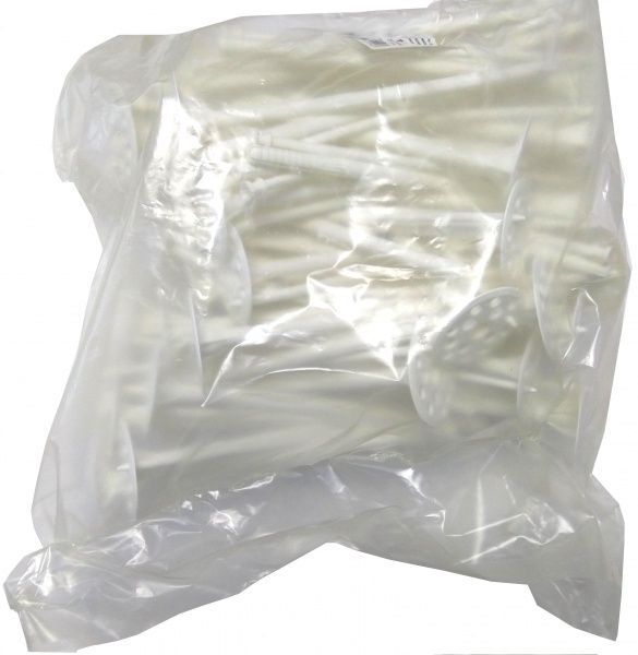 Дюбель фасадный для теплоизоляции 10x80 мм 100 шт. с пластиковым стержнем белый МастерПро