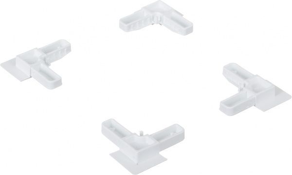 Куточок до москітної сітки Anvis 11х32 мм білий 