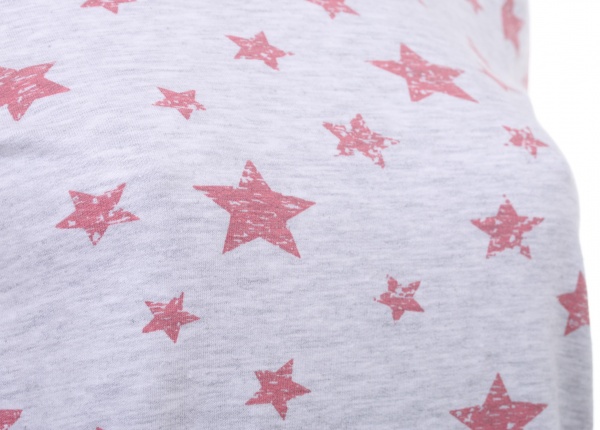 Костюм домашній жіночий Flis clothes Зірочка р. M рожевий із сірим 