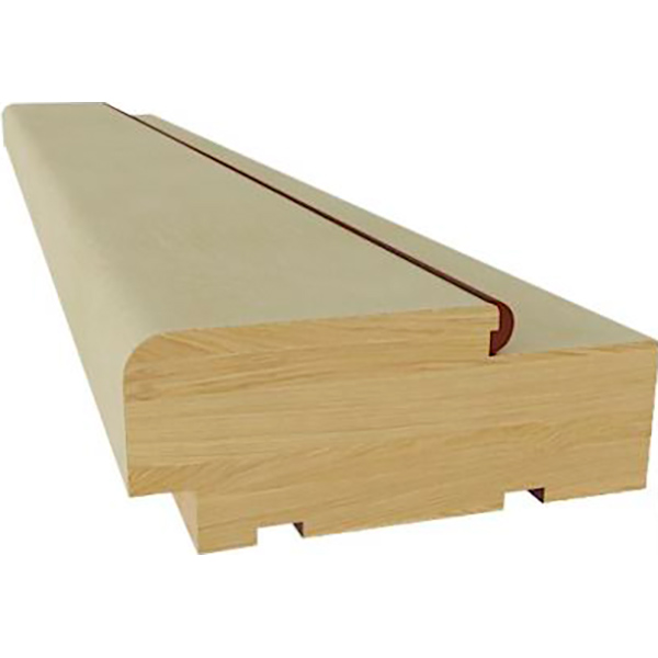 Стойка дверной коробки Неман 2070x80 мм дуб кремовый