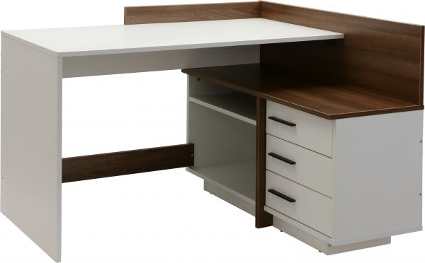 Стол компьютерный Star-M Эстет (C-51) слива венгерская + белый 