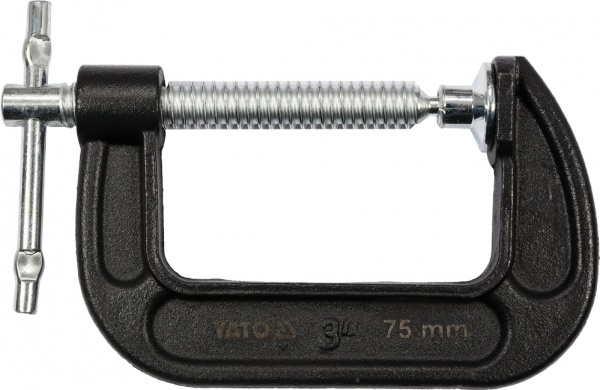 Струбцина YATO с винтовым зажимом YT-64252