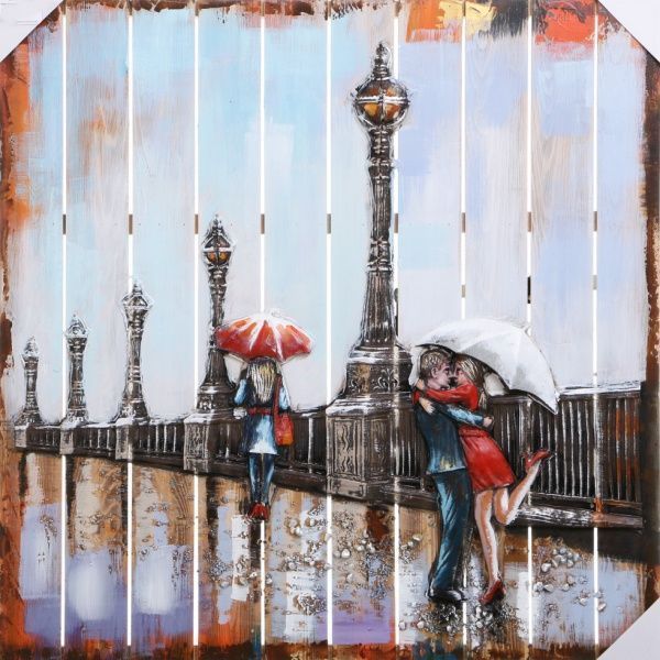 Картина 3D Романтика 91x91 см 