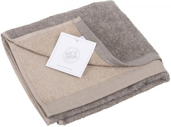 Рушник двосторонній 50x90 см бежевий Duo 