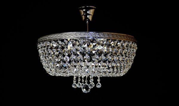 Люстра стельова Crystal Life 5x40 Вт E14 хром PL928/5-R34CC 