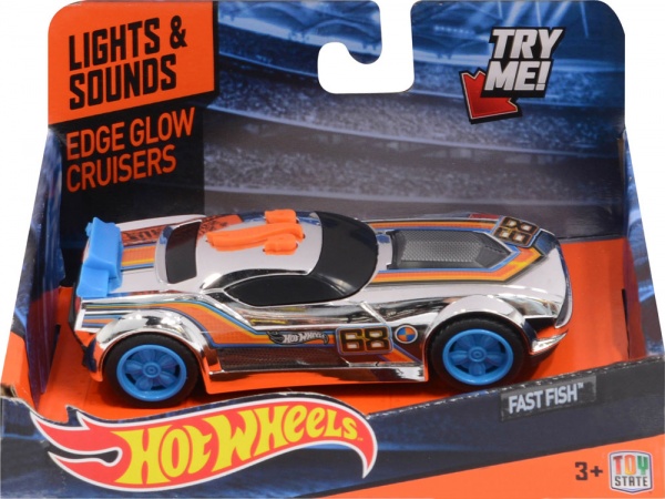 Автомобиль Toy State Молния Fast Fish Hot Wheels 13 см 90602