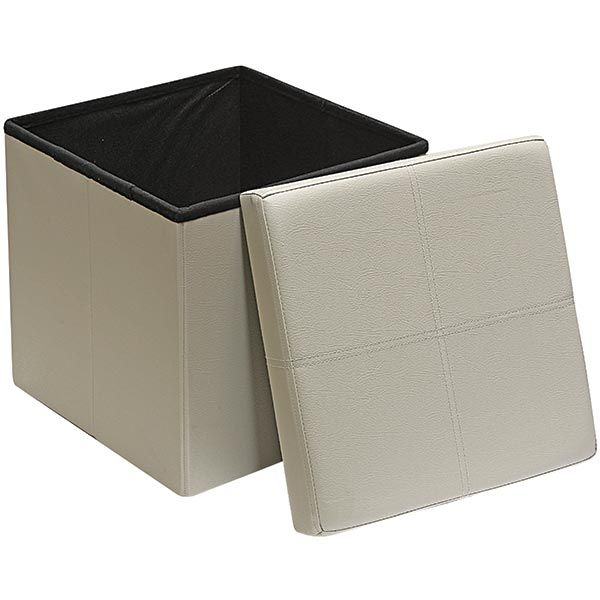 Ящик для вещей 37.5x37.5x38 см айвори