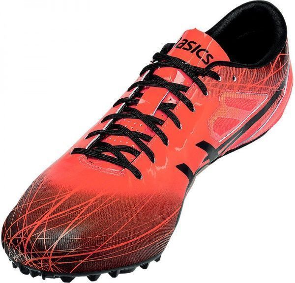 Кроссовки Asics Sonicsprint G601Y-0690-8 р.8 черный с оранжевым