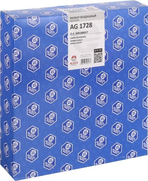 Фильтр воздушный AG Autoparts AG 1728 