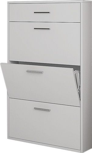 Тумба для обуви Сан Ріо ІІІ 280x700x1280 мм белый 