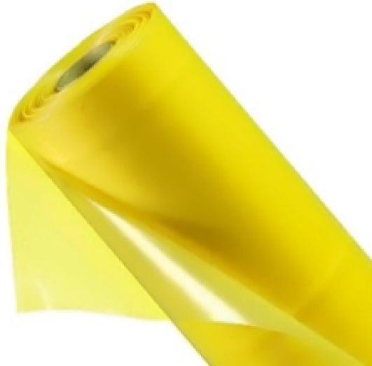 Плівка Ековіжен 1500х100 м. п. жовтий 100 мкм рукав