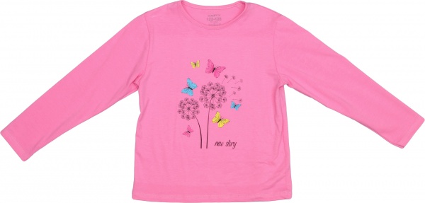 Піжама дитяча для дівчаток KOSTA 1434-7 р.110–116 рожевий 