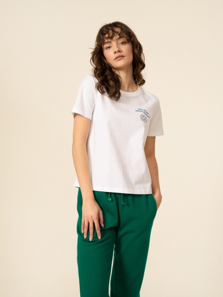 Футболка Outhorn TSHIRT F413 OTHSS23TTSHF413-10S р.XL белый