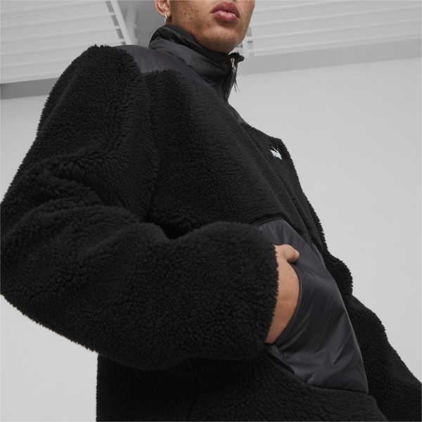 Пуховик Puma SHERPA HYBRID JACKET 67538501 р.XL чорний