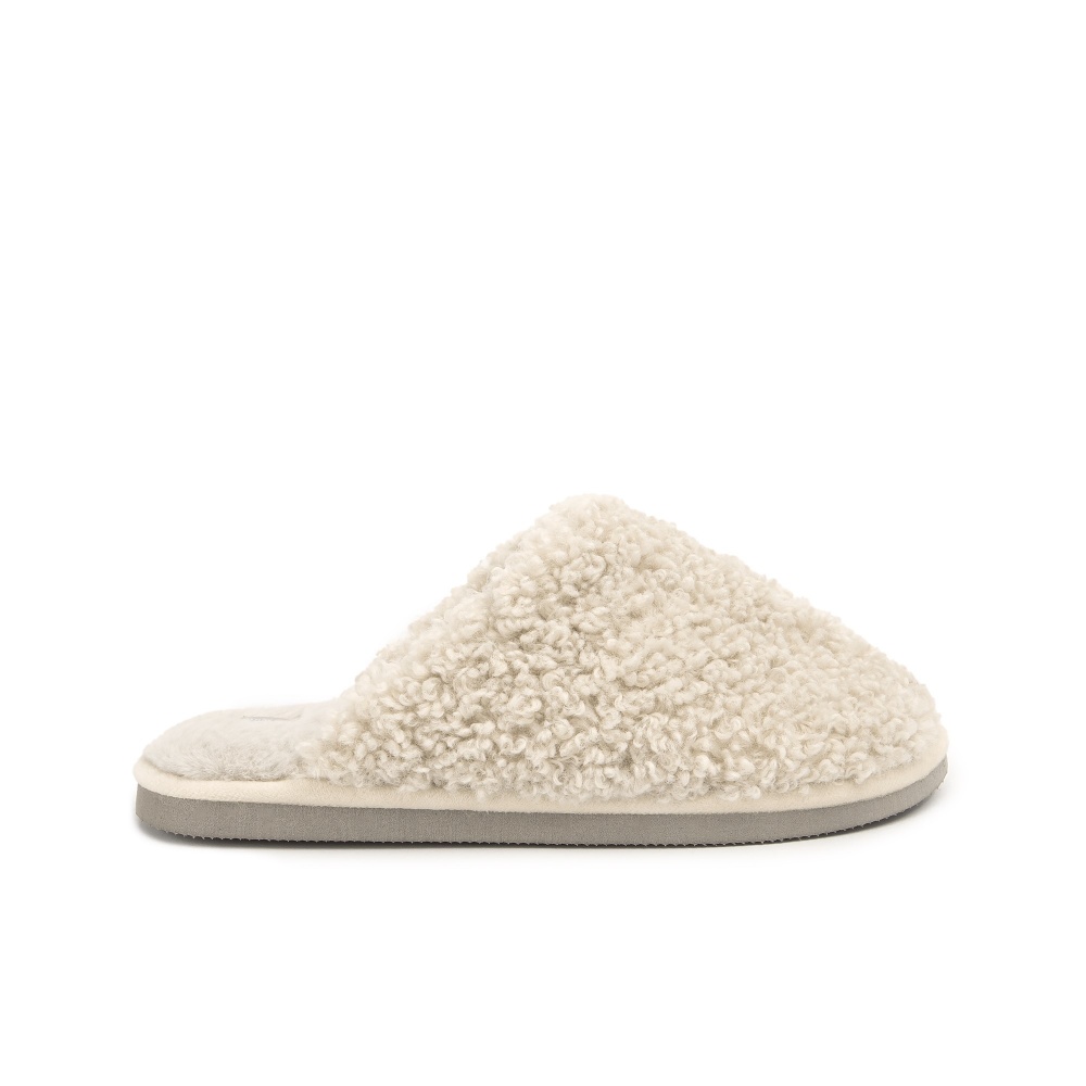 Капці домашні Twins HS-OZ хутряні curly р.40 молочний