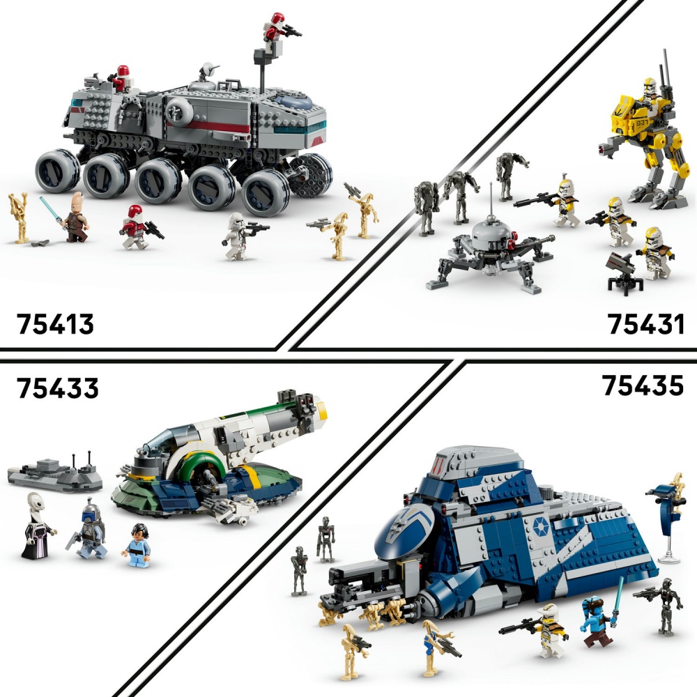Конструктор LEGO Star Wars Звездный истребитель V-19 «Поток» 75432