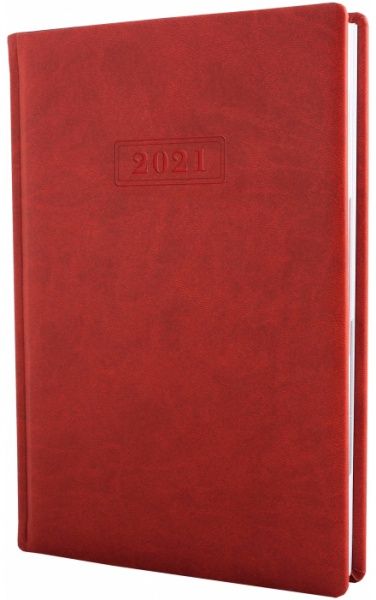 Щоденник датований 2021 Vivella А5 коричневий Optima O25230-07 