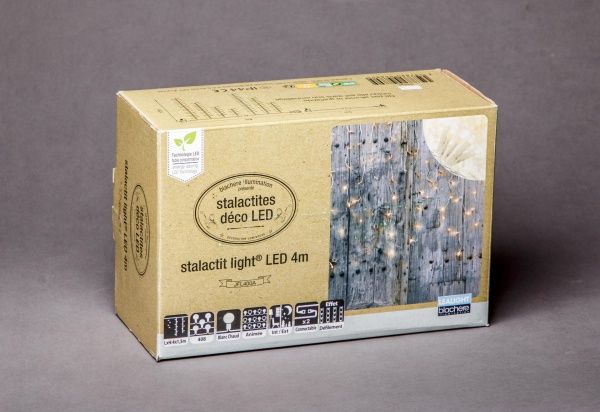 Гирлянда декоративная Blachere Бахрома с эффектом водопада светодиодная (LED) 408 ламп 4 м