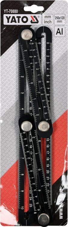 Лінійка для перенесення вимірювань YATO YT-70880