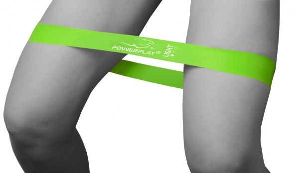 Эспандер PowerPlay петля 500х50х0.8 мм зеленый PP-4114