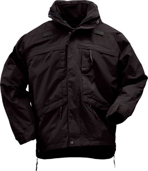 Куртка 5.11 Tactical 28001 р. XXXL black тактична демісезонна 3-in-1 Parka