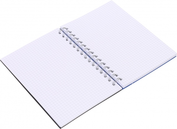 Книга для нотаток на спіралі Зірка 80 аркушів А5