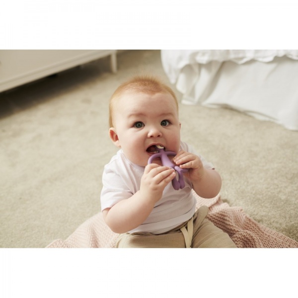 Прорізувач Matchstick Monkey Мавпочка фіолетова 11 см (MM-ONT-014)