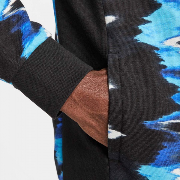 Джемпер Nike M NKCT DF FLC HERITAGE OZ HD DV9005-416 р. XL синій