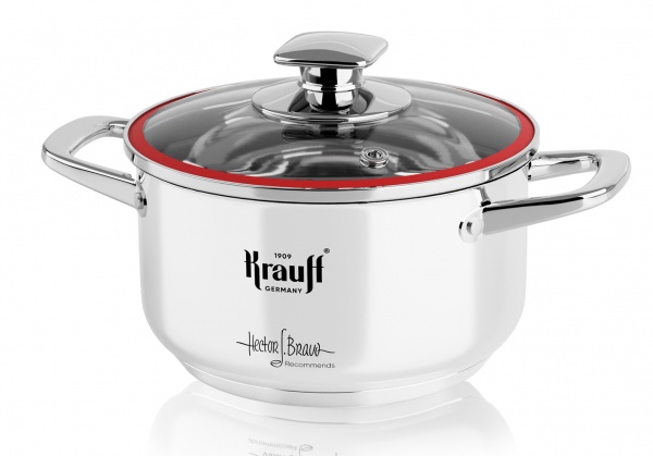 Каструля з кришкою Smart Сhef mini 1,2 л 26-238-066 Krauff