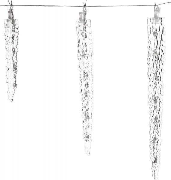 Электрогирлянда-штора внешняя встроенный светодиод (LED) 68 ламп 2,2м Сосульки CUR-15-0010