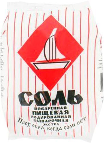 Сіль Екстра йодована 1 кг ТДС (4607005090065) 