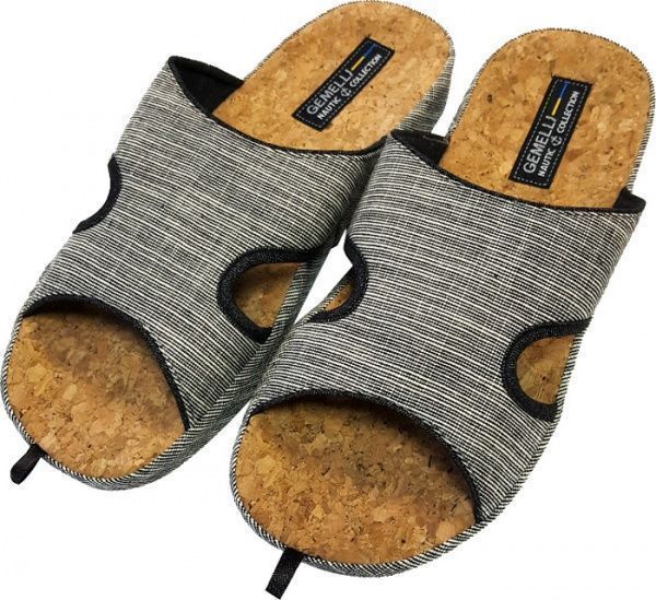 Капці домашні Gemelli Рокі 2 р. 44 сірий 