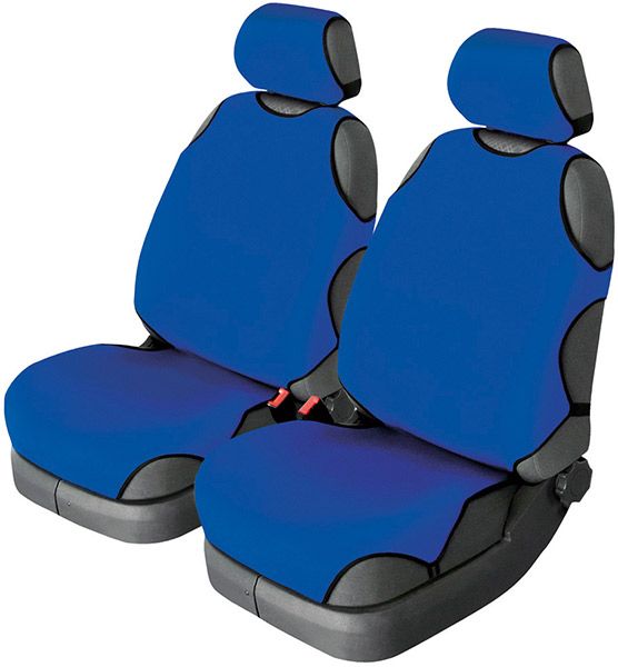 Набір чохлів-майок для сидінь 2 шт.  BELTEX Delux синій