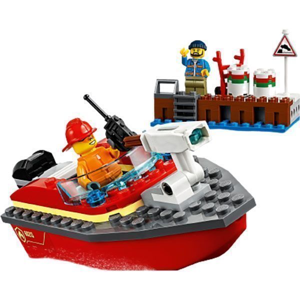 Конструктор Lego City Пожар на причале 60213