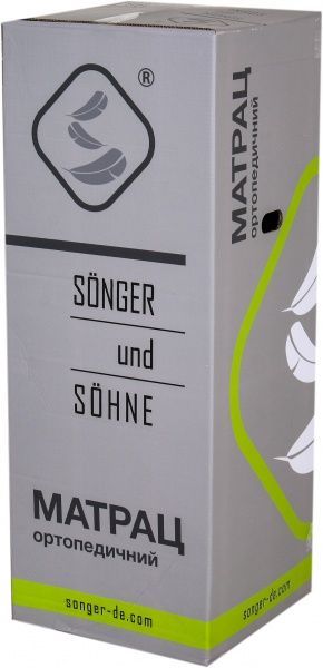 Матрас Blumig ортопедический в коробке и вакуумной упаковке Songer und Sohne 90х200 см
