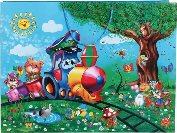 Пакет бумажный Big L 45х60х14 см