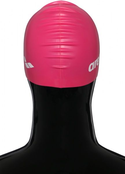 Шапочка для плавання Arena Plain Moulded Silicone Junior 91670-91 one size фуксія