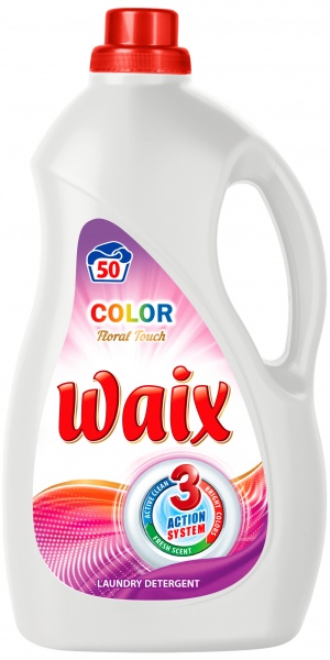 Гель для машинной и ручной стирки WAIX Colors Floral Touch 3 л 