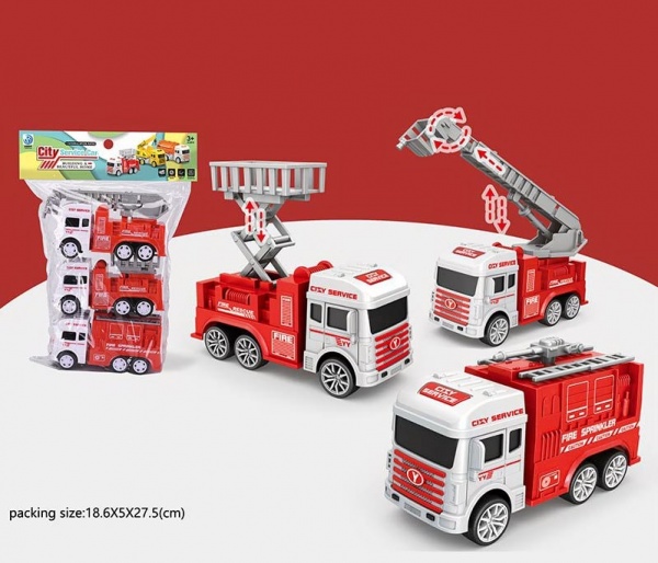 Пожежна машинка Shantou 1:50 7331-2A2