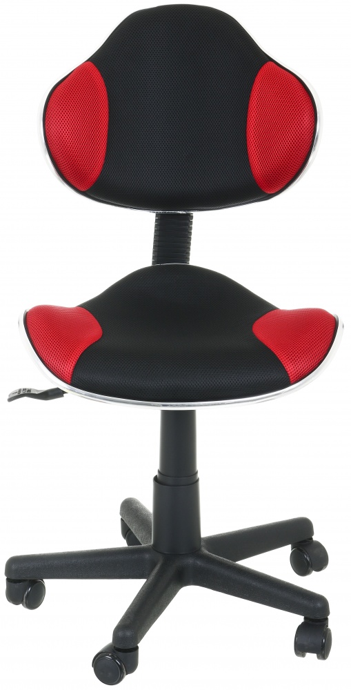 Кресло Сафир черно-красный