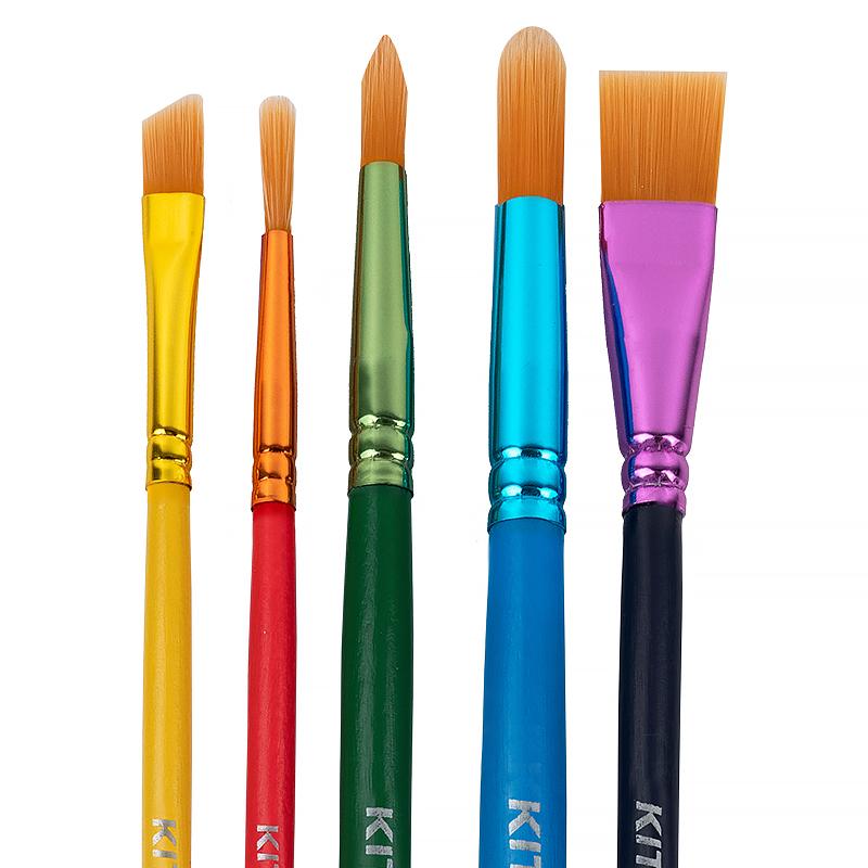 Набор кистей синтетика Classic 5 шт. K-332 KITE