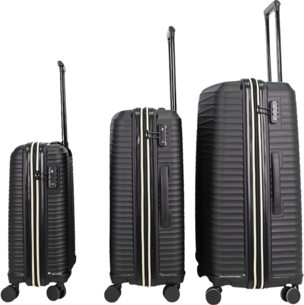 Чемодан Compass MS-2691 62 л черный 45,5x25x67 см M