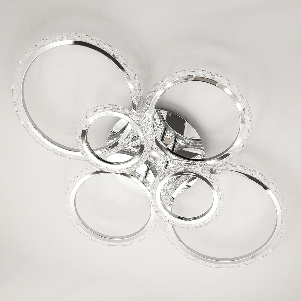 Люстра светодиодная Luminaria Europa 6x100 Вт LED-модуль хром EUROPA 100W 6R CHROME/ICE