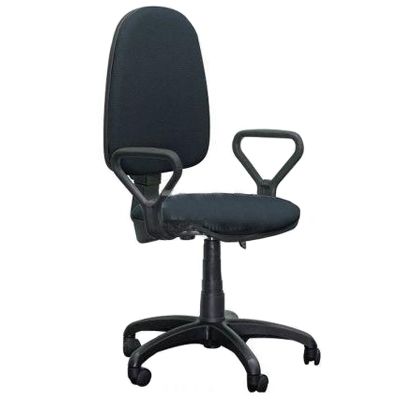 Крісло офісне AMF Престиж Люкс А-14 сіро-чорне