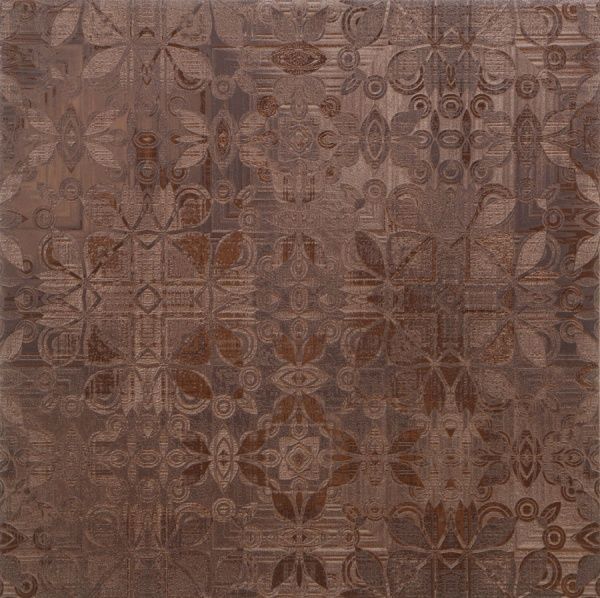 Плитка InterCerama Apollo коричневый темный 165 032 43x43 