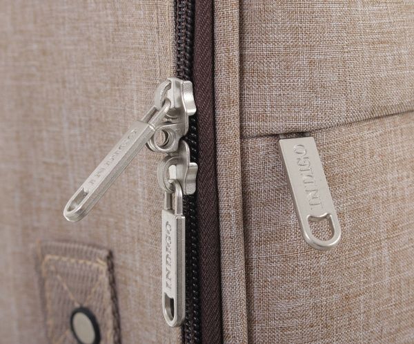 Валіза Indigo DF19010 38 л коричневий 56х38х18 см 