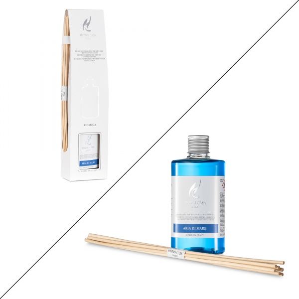 Аромадиффузор для дома Hypno Casa Aria di Mare 200 мл (парфюм + палочки) 