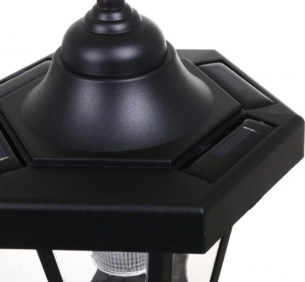 Світильник на сонячній батареї Expert ELW-VK012-1 0,06 Вт IP44 чорний 